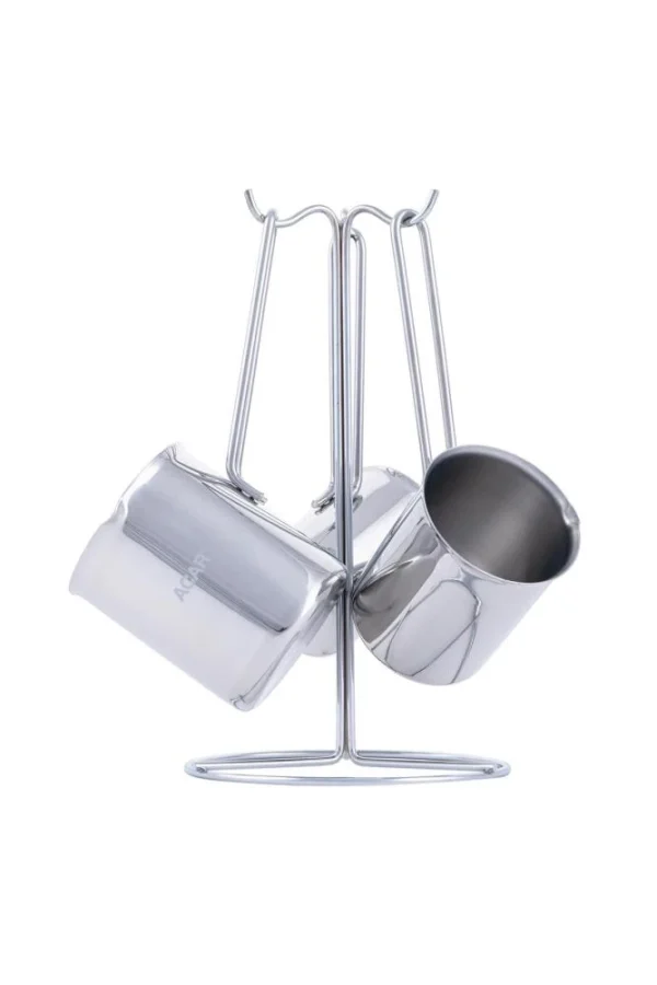 Acar Karat Σετ Μπρικιών 3 Τεμαχίων από Ανοξείδωτο Ατσάλι – 220 / 300 / 450 ml