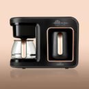 Karaca Hatır Plus Καφετιέρα 2 Σε1 Μαύρο Χαλκού