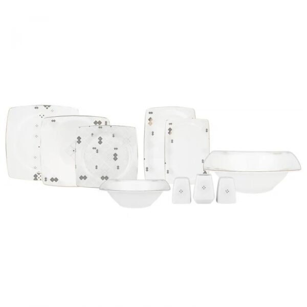 Σερβίτσιο Πορσελάνης Τετράγωνο 12 Ατόμων 57Τμχ.