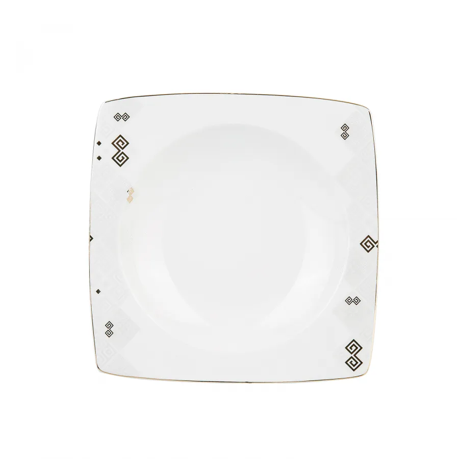 Σερβίτσιο Πορσελάνης Τετράγωνο 12 Ατόμων 57Τμχ.