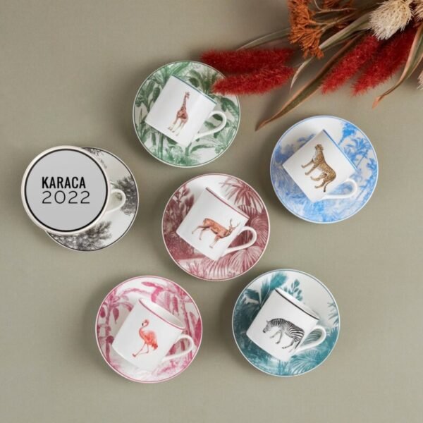 Σετ 6 Φλυτζάνια Καφέ 80 ml