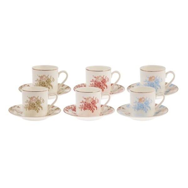 Σετ 6 Φλυτζάνια Καφέ 80 ml