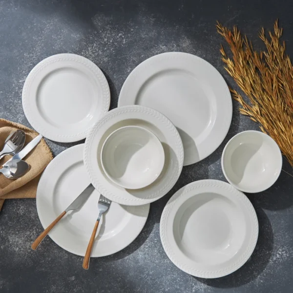 Πορσελάνινο Σερβίτσιο 6 Ατόμων 24Τμχ