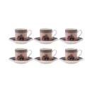 Σετ 6 Φλυτζάνια Καφέ 80 ml