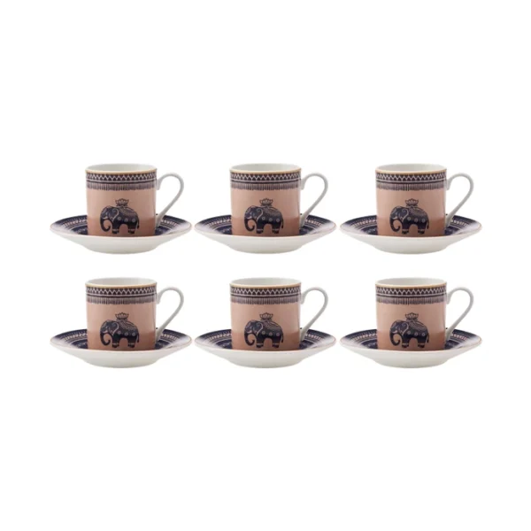 Σετ 6 Φλυτζάνια Καφέ 80 ml