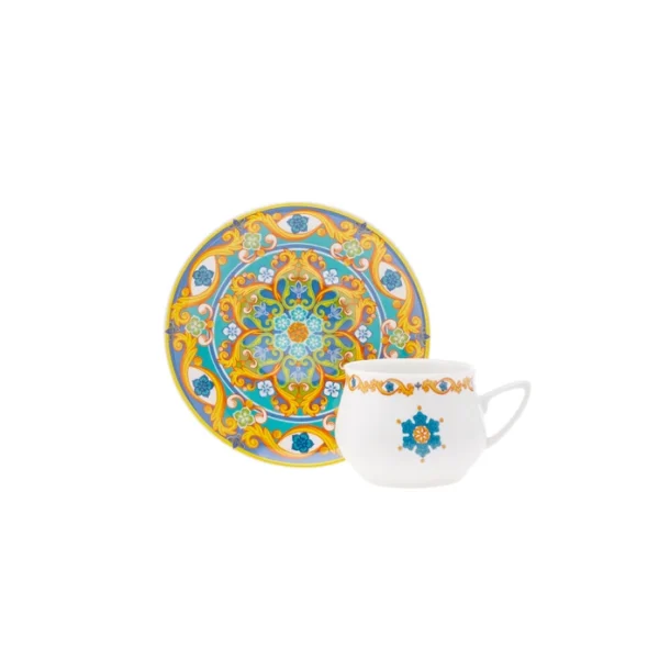 Karaca Gailo Σετ 6 Φλυτζάνια Καφέ 90 ml