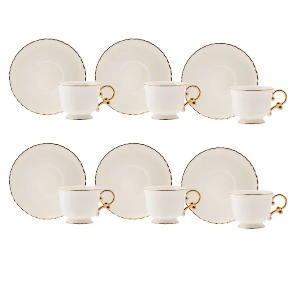 Σετ 6 Φλυτζάνια Καφέ 80 ml