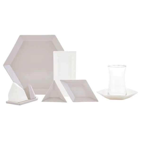 Πορσελάνινο Σετ Πρωινού 6 Ατόμων 28Τμχ.