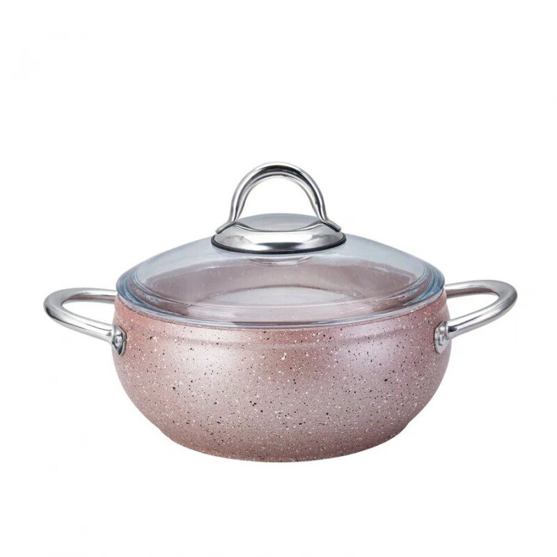 Karaca Avanos Rose Bio Granite Σετ Μαγειρικών Σκευών 7Τμχ. - Image 3