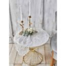 Λευκό Σετ Σαλονιού 15Τμχ.