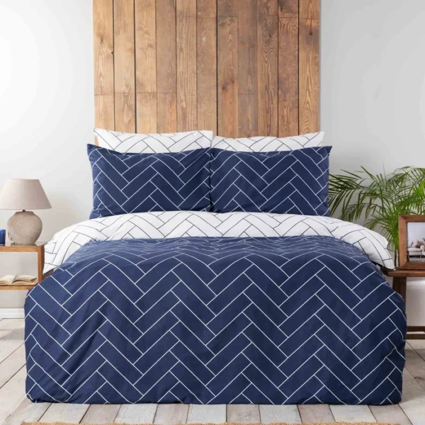 Σετ Παπλωματοθήκης Διπλό 100% Βαμβακερό