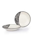 ZEBRA Πιάτο Βαθύ Με Σχέδιο 6Τμχ.