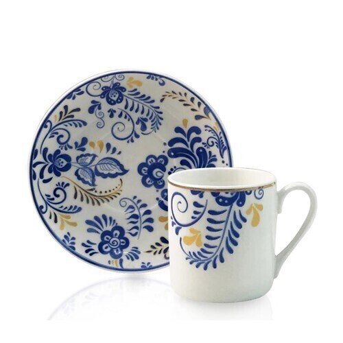 Karaca Celia Σετ 6 Φλυτζάνια Ελληνικού Καφέ - 80 ml