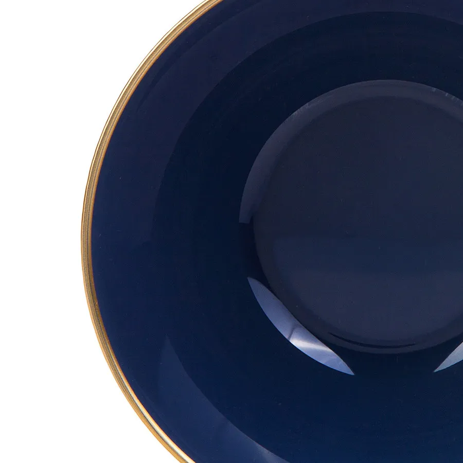 Γυάλινο Μπωλ Μπλε Χρώμα - 12.5 εκ.