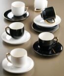 Φλυτζάνια Ελληνικού Καφέ Πορσελάνης Λευκό 6Τμχ.