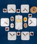 Σετ Πρωινού Πορσελάνης 24Tμχ.