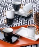 Σετ Φλυτζάνια Καφέ Από Πορσελάνη 6Tμχ.