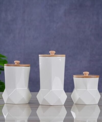 Σετ Βάζα Αποθήκευσης - 3 Τεμάχια