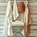 Karaca Home Silvio Offwhite Beige Lacy Σετ Μπουρνούζια 3 Τεμαχίων