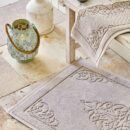 Karaca Home Μπεζ Πατάκια Μπάνιου Σετ 2Τμχ.