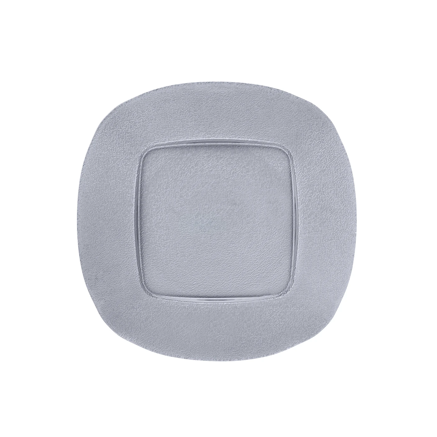 Διακοσμητική Πιατέλα Ασημί - 35 εκ.