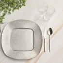 Διακοσμητική Πιατέλα Ασημί - 35 εκ.