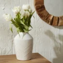 Karaca Home Angel Διακοσμητικό Βάζο Άσπρο