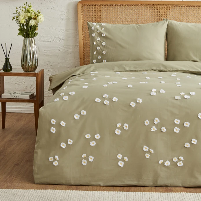 Karaca Home Lily Σετ Παπλωματοθήκη - Διπλό Κρεμάτι 100% Βαμβάκι - Image 2