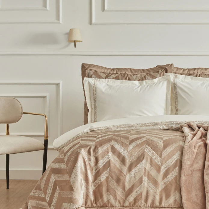 Karaca Home Celeste Rose Gold Σετ Προίκας 8 Τεμάχια - Image 2