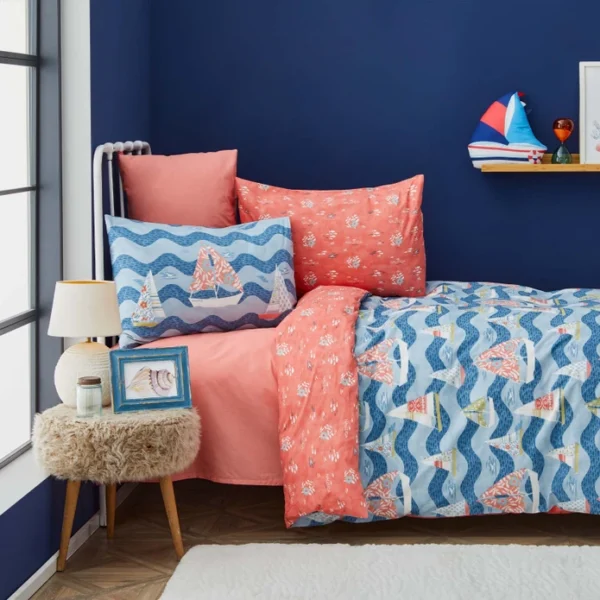 Σετ Παπλωματοθήκη Μονή 100% Βαμβακερή