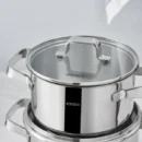 Karaca Noa PowerSteel 316+ Σετ Μαγειρικών Σκευών 6 Τεμάχια