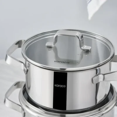 Karaca Noa PowerSteel 316+ Σετ Μαγειρικών Σκευών 6 Τεμάχια