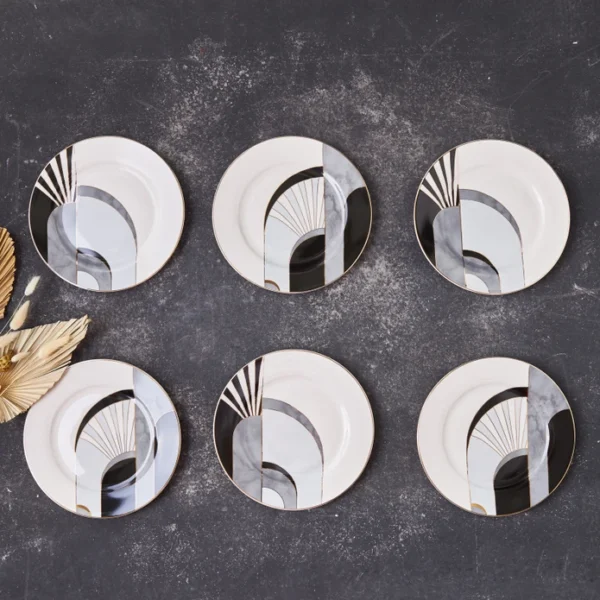 Karaca Waldo Σετ 6 Πιάτα Πάστας - 19 εκ.