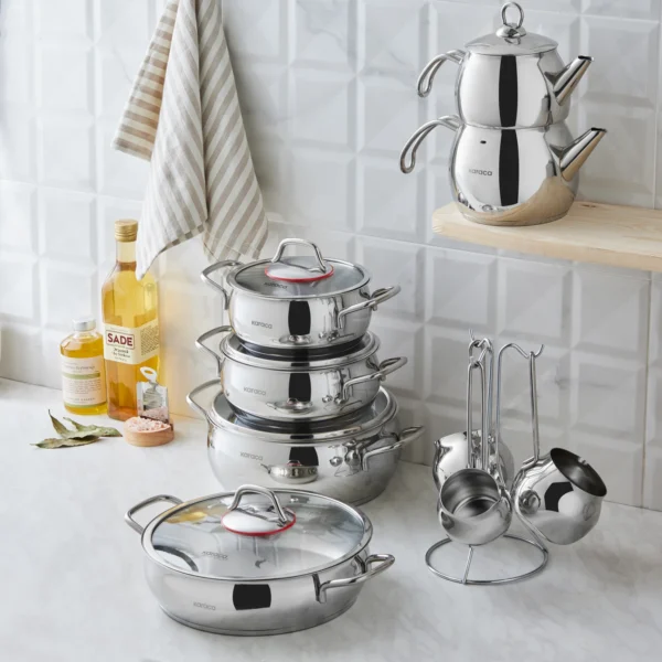 Σετ Προίκας Ατσάλινα 15Τμχ