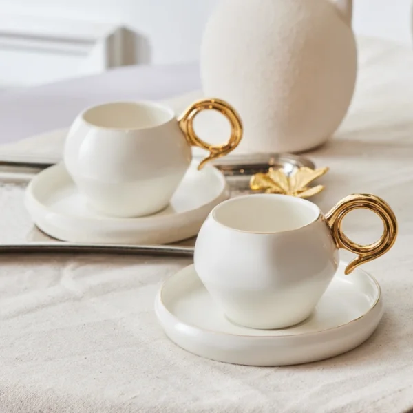 Karaca Venus Gold Σετ 2 Φλυτζάνια - 135ml