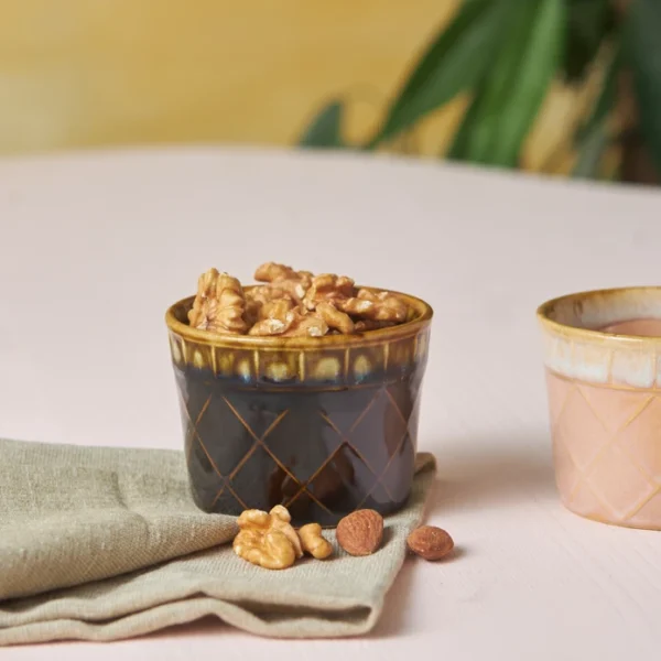 Karaca Jodi Brown Σετ 6 Μπολάκια Για Παγωτό / Σνακ