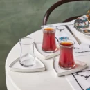 Karaca Streamline Geo Σετ 6 Ποτήρια Τσαγιού - 165ml