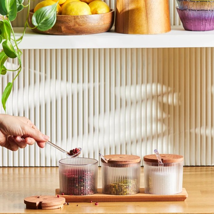 Karaca Massimo Σετ 3 Βάζα Μπαχαρικών - Image 3