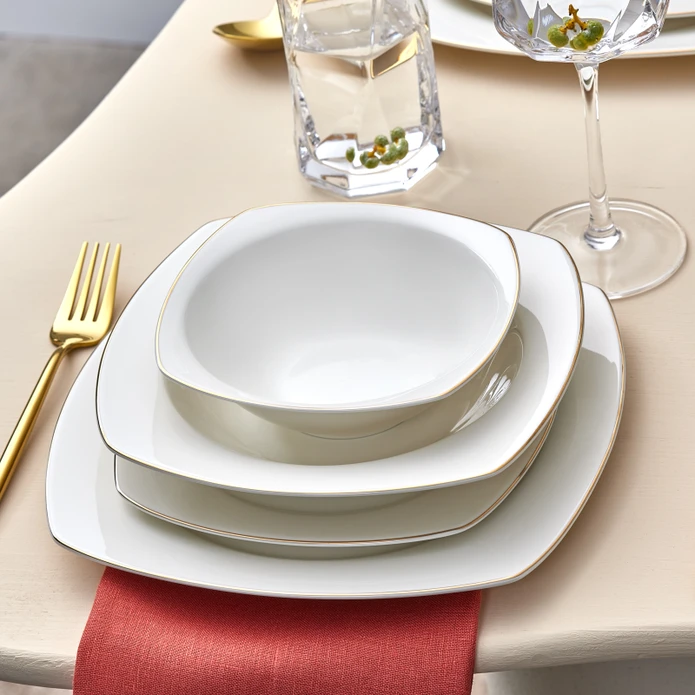 Karaca Mane Gold Σερβίτσιο 6 Ατόμων - 24 Τεμάχια - Image 2