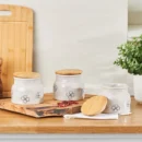 Karaca Lily Σετ 3 Δοχεία Αποθήκευσης