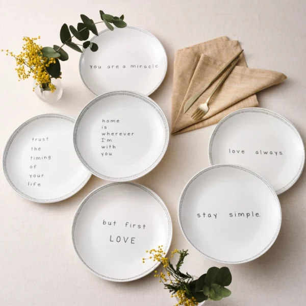 Karaca Life Σετ 3 Πιατάκια Γλυκού - 19 εκ.