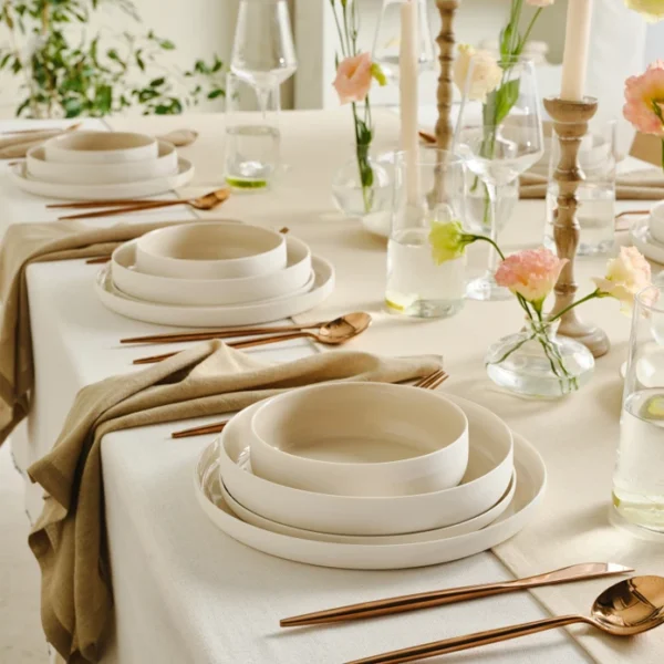 Karaca Earth Collection Finesse Beige Σερβίτσιο 6 Ατόμων - 24 Τεμάχια