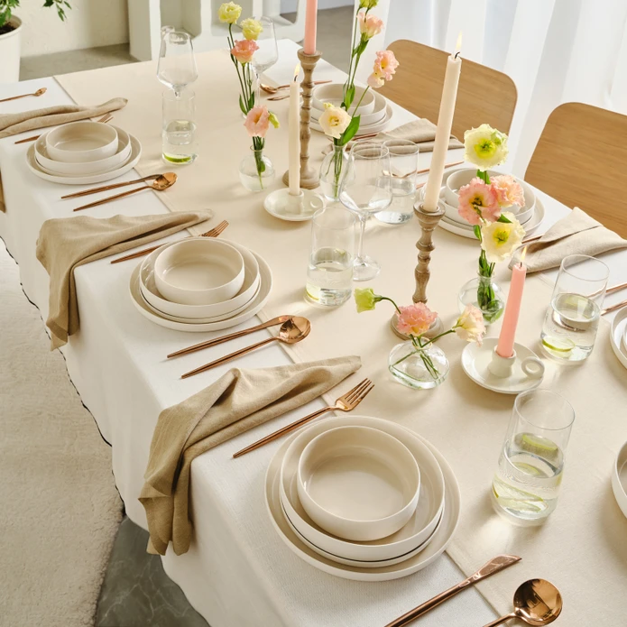 Karaca Earth Collection Finesse Beige Σερβίτσιο 6 Ατόμων - 24 Τεμάχια - Image 5