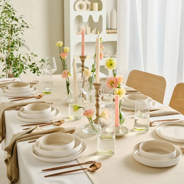 Karaca Earth Collection Finesse Beige Σερβίτσιο 6 Ατόμων - 24 Τεμάχια - Image 6