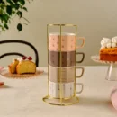 Κaraca Versay Σετ 4 Κούπες με Βάση 180 ml