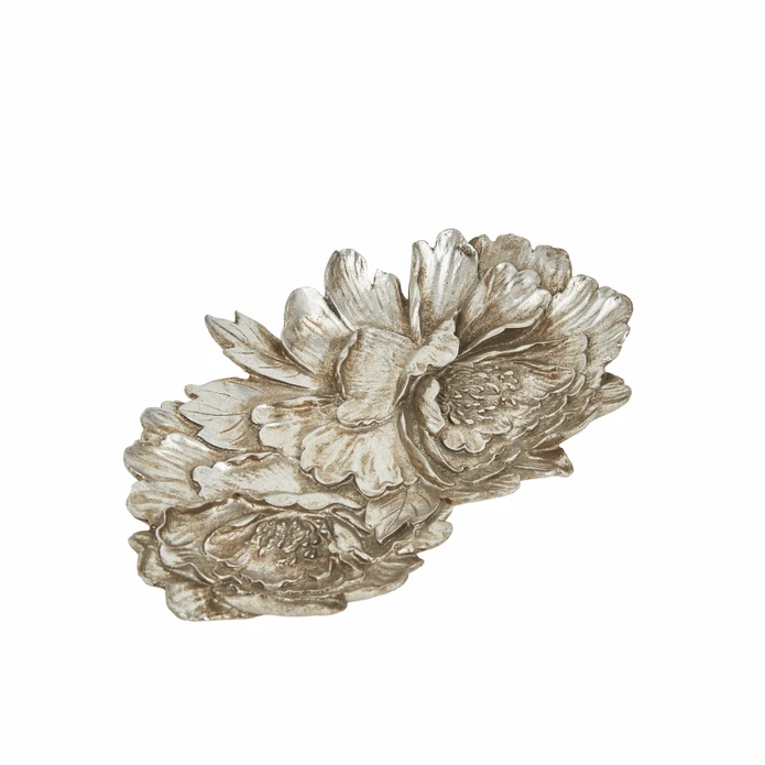Karaca Home Lianca Silver Διακοσμητική Πιατέλα 26x16 εκ. - Image 2