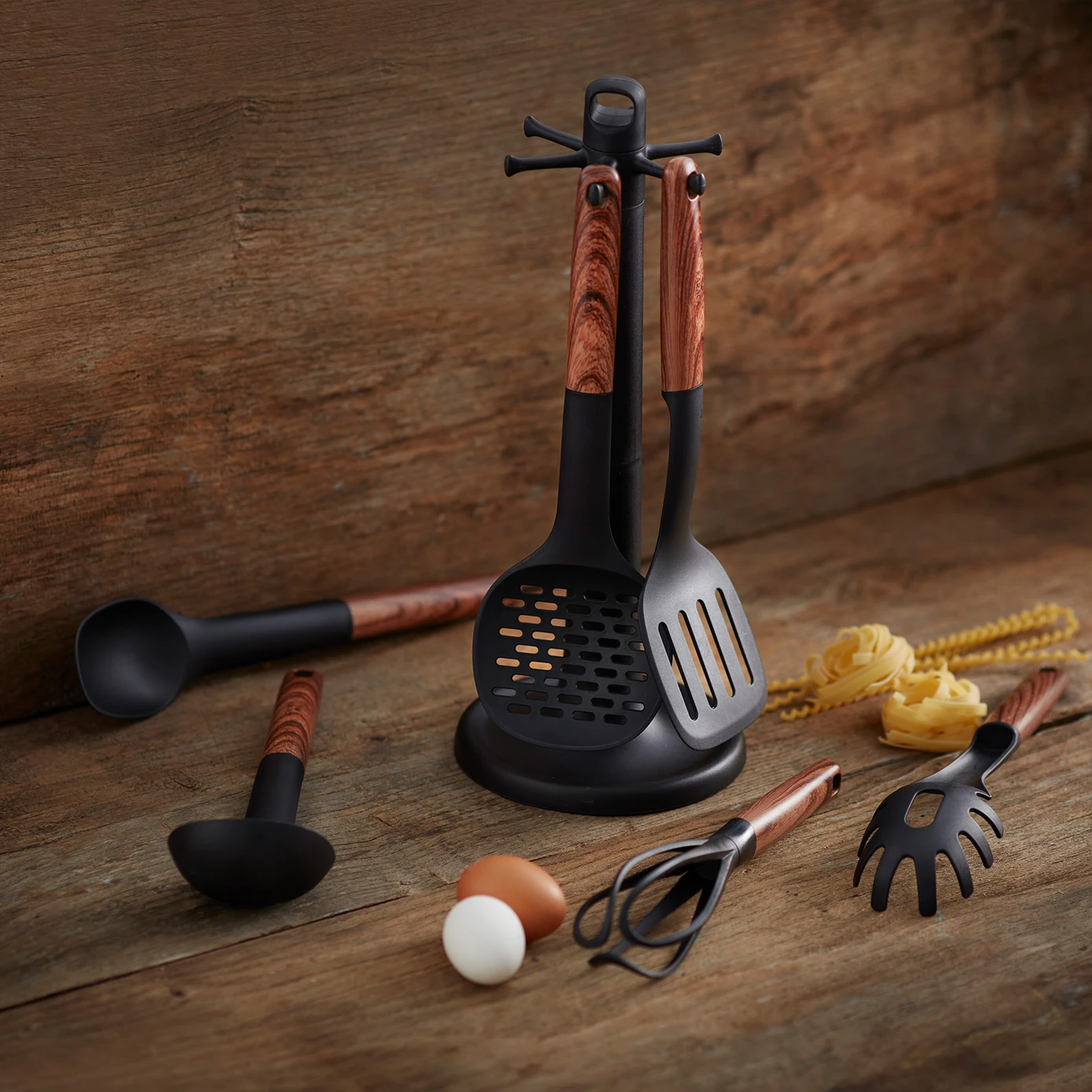 Σετ Εργαλείων Σερβιρίσματος Με βάση- 7 Τεμάχια