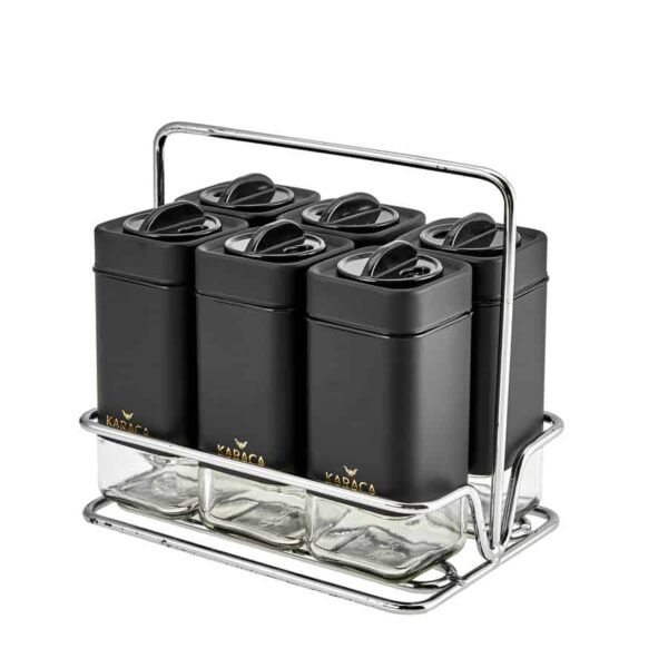 Karaca Avangart Black Gold Σετ Μπαχαρικών 7Τμχ.