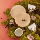 Karaca Sunny Σετ Φλυτζανιών Καφέ 4Τμχ.