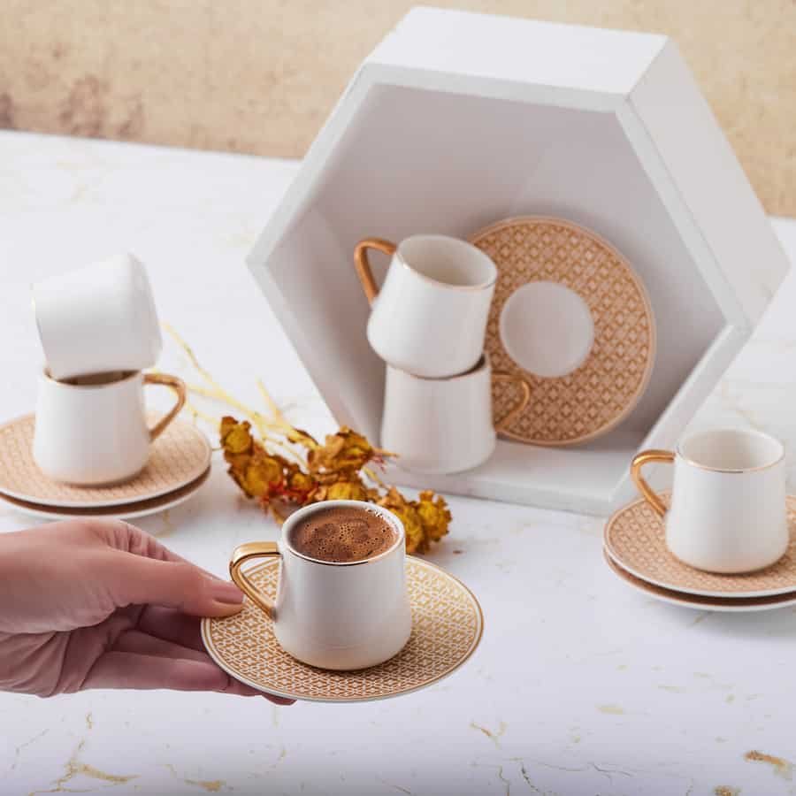 Karaca Ella Σετ Φλυτζάνια Καφέ 6Τμχ. - Image 2